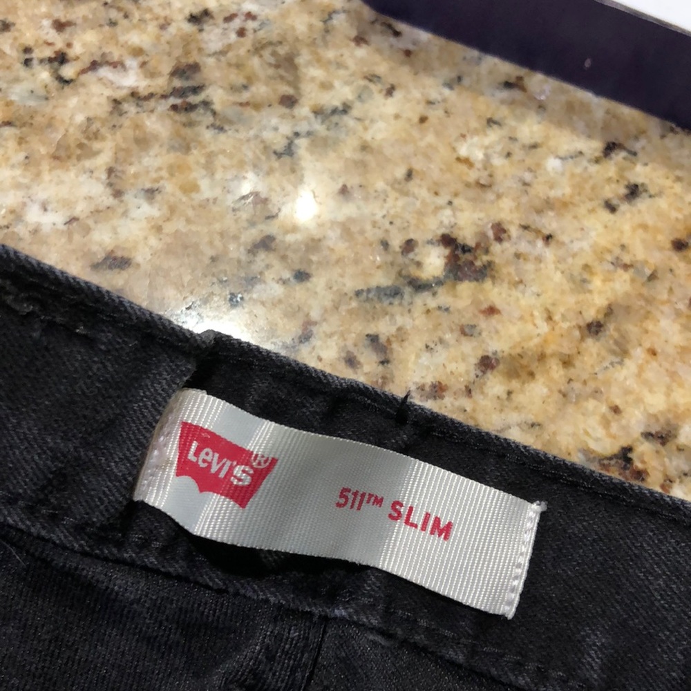 Boys Levi Slim Jean - Picture 3 of 9